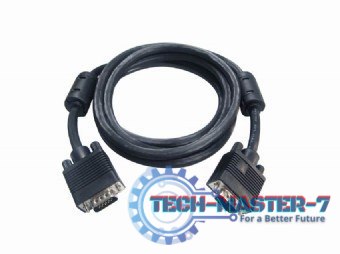 Przedłużacz 15F/15M VGA EKRAN+FERRYT 1.8M czarny Przedłużacz 15F/15M VGA EKRAN+FERRYT 1.8M czarny
