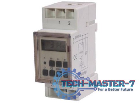 Timer programator MCE09 na szyne DIN 3600W Włącznik / wyłącznik c Timer programator MCE09 na szyne DIN 3600W Włącznik / wyłącznik c