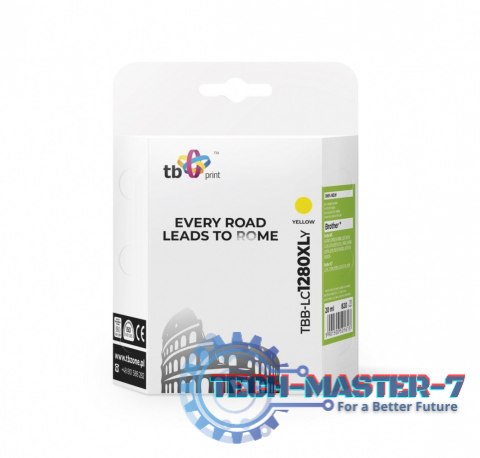 Tusz do Brother LC1280XL TBB-LC1280XLY YE Tusz do Brother LC1280XL TBB-LC1280XLY YE