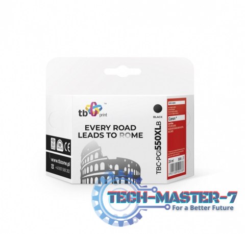 Tusz do Canon PIXMA MX 925 TBC-PGI550XLB BK Tusz do Canon PIXMA MX 925 TBC-PGI550XLB BK