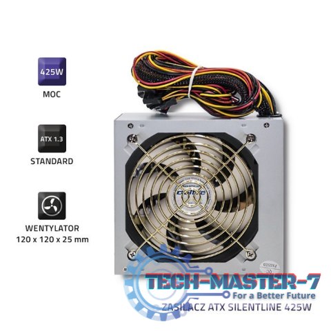 Zasilacz ATX SilentLine 425W (bulk) Zasilacz ATX SilentLine 425W (bulk)