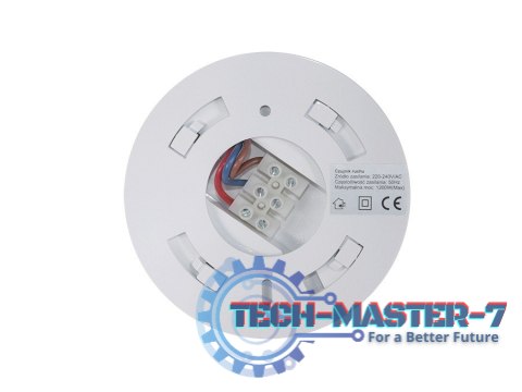 Czujnik ruchu pir sufitowy Energy MCE19 1200W zasięg 6m Czujnik ruchu pir sufitowy Energy MCE19 1200W zasięg 6m
