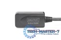 Przedłużacz/Extender USB 2.0 HighSpeed Typ USB A/USB A M/Ż aktywny, czarny 5m Przedłużacz/Extender USB 2.0 HighSpeed Typ USB A/USB A M/Ż aktywny, czarny 5m
