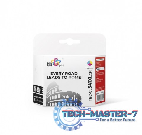 Tusz do Canon CL-541XL TBC-CL541XLCR Kolor ref. Tusz do Canon CL-541XL TBC-CL541XLCR Kolor ref.