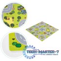 Duża mata piankowa EVA dla dzieci Miasto 90,5x90,5 cm 21 el. ECOTOYS ECOTOYS
