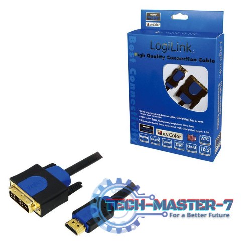 Kabel HDMI-DVI 3m Kabel HDMI-DVI 3m