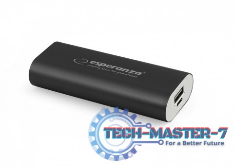 POWER BANK HADRON 4400mAh CZARNY POWER BANK HADRON 4400mAh CZARNY