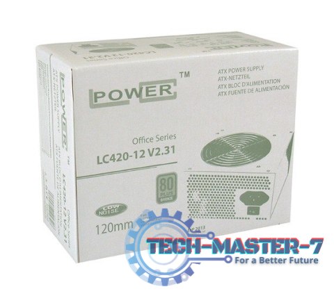ZASILACZ 350W LC420-12 V2.31 80+ BRONZE ZASILACZ 350W LC420-12 V2.31 80+ BRONZE