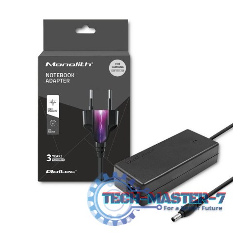 Zasilacz dedykowany do Samsung 60W | 19V | 3.15A | 5.5*3.5+pin Zasilacz dedykowany do Samsung 60W | 19V | 3.15A | 5.5*3.5+pin
