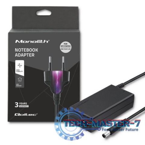 Zasilacz do HP Compaq 90W | 18.5V | 4.9A | 7.4*5.0+pin Zasilacz do HP Compaq 90W | 18.5V | 4.9A | 7.4*5.0+pin