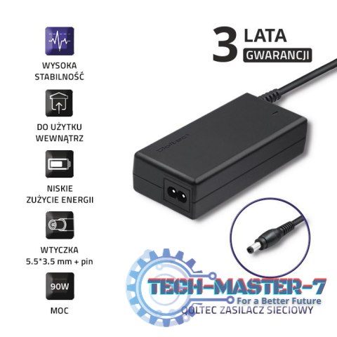 Zasilacz do Samsung 90W | 19V | 4.74A | 5.5*3.5+pin Zasilacz do Samsung 90W | 19V | 4.74A | 5.5*3.5+pin