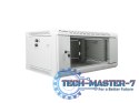 Szafa instalacyjna wisząca 19'' 4U 600X450mm szara (drzwi szklane) Szafa instalacyjna wisząca 19'' 4U 600X450mm szara (drzwi szklane)