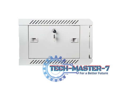 Szafa instalacyjna wisząca 19'' 4U 600X450mm szara (drzwi szklane) Szafa instalacyjna wisząca 19'' 4U 600X450mm szara (drzwi szklane)