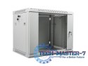 Szafa instalacyjna wisząca 19'' 9U 600X450mm szara (drzwi szklane) Szafa instalacyjna wisząca 19'' 9U 600X450mm szara (drzwi szklane)