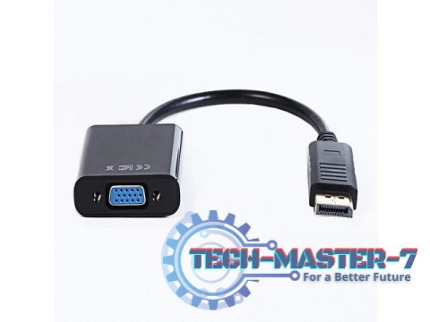 Adapter Displayport 1.1(M)->VGA(F) Adapter Displayport 1.1(M)->VGA(F)
