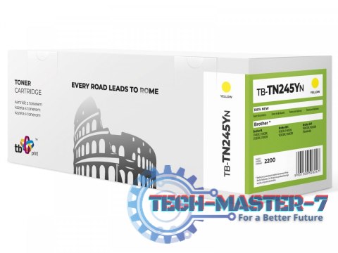 Toner do Brother TN245Y YE 100% nowy TB-TN245YN Toner do Brother TN245Y YE 100% nowy TB-TN245YN