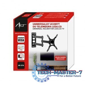Uchwyt do TV LCD/LED 17-42 25KG AR-57A regulacja pionowa/pozioma Uchwyt do TV LCD/LED 17-42 25KG AR-57A regulacja pionowa/pozioma