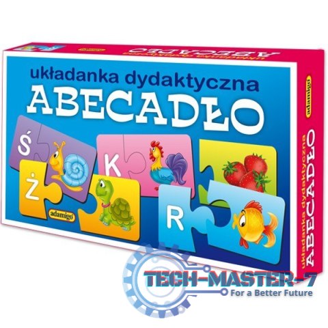 Układanka puzzlowa Abecadło Układanka puzzlowa Abecadło