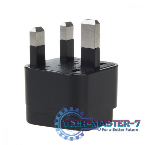 Adapter gniazdo EU na wtyk UK MCE154 Czarny Adapter gniazdo EU na wtyk UK MCE154 Czarny