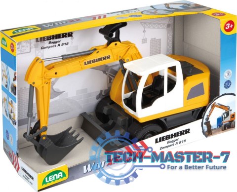 Lena Worxx Koparka Liebherr 48 cm w pudełku Lena Worxx Koparka Liebherr 48 cm w pudełku