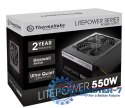 Litepower II Black 550W (Active PFC, 2xPEG, 120mm, Single Rail)