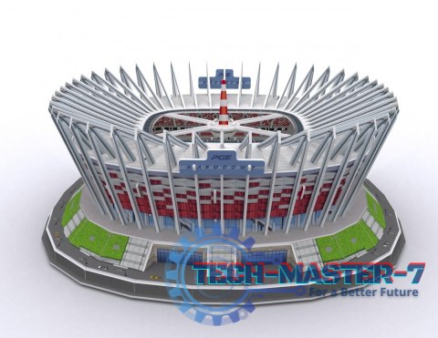 Puzzle 105 elementów 3D Stadion PGE Narodowy Puzzle 105 elementów 3D Stadion PGE Narodowy