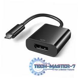 Adapter USB Typ-C to DisplayPort Czarny