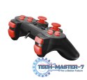 GAMEPAD PS3/PC USB TROOPER CZARNO/CZERWONY GAMEPAD PS3/PC USB TROOPER CZARNO/CZERWONY