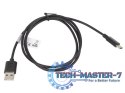 Kabel USB-C -> USB-A M/M 1M 2.0 czarny Kabel USB-C -> USB-A M/M 1M 2.0 czarny