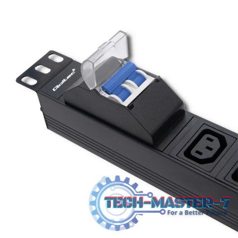 Listwa zasilająca do Rack 19cali | circuit breaker | 1U | 10A | PDU | 8xIEC C13 | 2m Listwa zasilająca do Rack 19cali | circuit breaker | 1U | 10A | PDU | 8xIEC C13 | 2m
