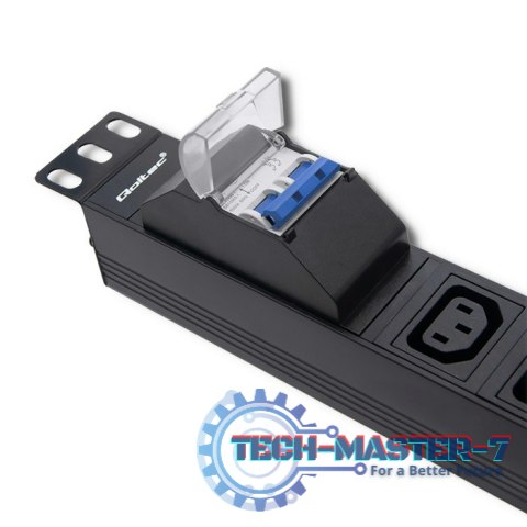 Listwa zasilająca do Rack 19cali | circuit breaker | 1U | 10A | PDU | 8xIEC C13 | 2m Listwa zasilająca do Rack 19cali | circuit breaker | 1U | 10A | PDU | 8xIEC C13 | 2m