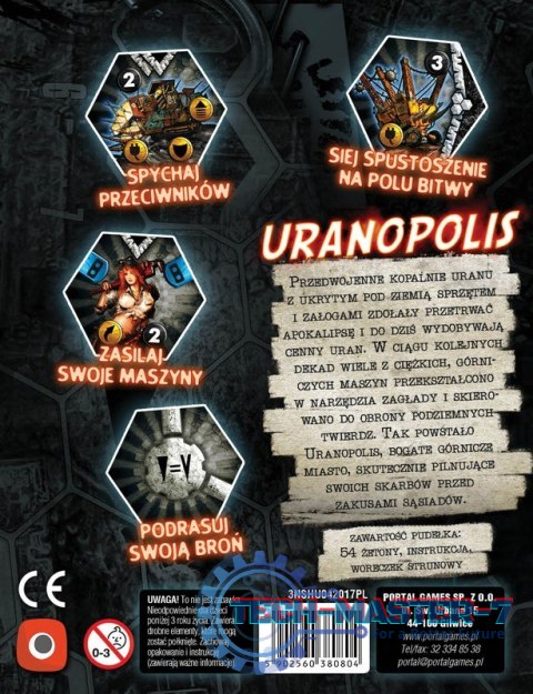 Neuroshima HEX 3.0 Uranopolis PL Neuroshima HEX 3.0 Uranopolis PL