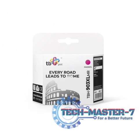 Tusz do HP OJ 6950 AiO TBH-903XLMR magenta refabrykowany Tusz do HP OJ 6950 AiO TBH-903XLMR magenta refabrykowany