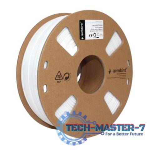 Filament drukarki 3D ABS/1.75 mm/1kg/biały Filament drukarki 3D ABS/1.75 mm/1kg/biały