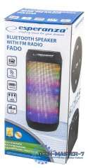 Głośnik FADO bluetooth z podświetleniem LED Głośnik FADO bluetooth z podświetleniem LED