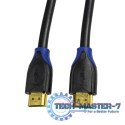 Kabel HDMI 2.0 Ultra HD 4Kx2K, 3D, Ethernet,7.5m Kabel HDMI 2.0 Ultra HD 4Kx2K, 3D, Ethernet,7.5m