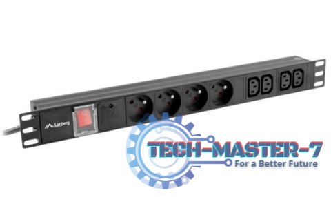 Listwa zasilająca Rack PDU 1U 16A 4X 230V PL 4X IEC C13 2m czarna Listwa zasilająca Rack PDU 1U 16A 4X 230V PL 4X IEC C13 2m czarna