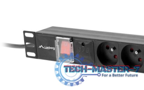 Listwa zasilająca Rack PDU 1U 16A 4X 230V PL 4X IEC C13 2m czarna Listwa zasilająca Rack PDU 1U 16A 4X 230V PL 4X IEC C13 2m czarna