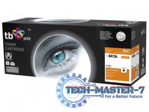 Toner do OKI B412/B432 TO-B412AN BK 100% nowy Toner do OKI B412/B432 TO-B412AN BK 100% nowy