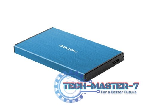 Kieszeń zewnętrzna HDD/SSD Sata Rhino Go 2,5 USB 3.0 niebieska Kieszeń zewnętrzna HDD/SSD Sata Rhino Go 2,5 USB 3.0 niebieska