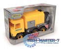 Śmieciarka żółta 42 cm Middle Truck w kartonie