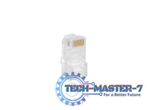 Wtyk sieciowy RJ45 8P8C kat.5E UTP (100szt) do linki i do drutu Wtyk sieciowy RJ45 8P8C kat.5E UTP (100szt) do linki i do drutu