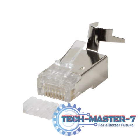Wtyki RJ45 CAT.6,6A,7 ekranowane 10szt. Wtyki RJ45 CAT.6,6A,7 ekranowane 10szt.