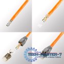 Wtyki RJ45 CAT.6,6A,7 ekranowane 10szt. Wtyki RJ45 CAT.6,6A,7 ekranowane 10szt.