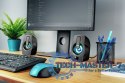 Głośniki GEMI RGB 2.0 czarne Głośniki GEMI RGB 2.0 czarne