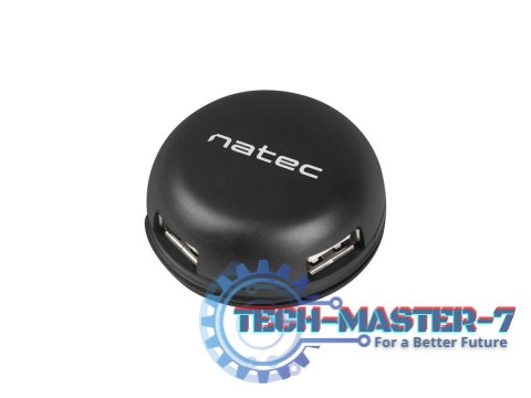 Hub USB 4 porty Bumblebee USB 2.0 czarny Hub USB 4 porty Bumblebee USB 2.0 czarny