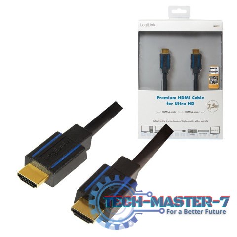 Kabel premium HDMI Ultra HD, 7.5m Kabel premium HDMI Ultra HD, 7.5m