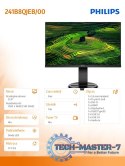 Monitor 23.8 241B8QJEB IPS DVI HDMI DP Pivot Monitor 23.8 241B8QJEB IPS DVI HDMI DP Pivot
