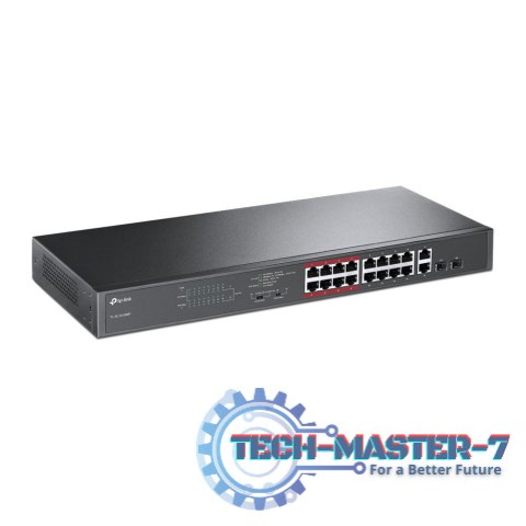 Przełącznik SL1218MP 16xFE PoE+ 2x1Gb 2xSFP Przełącznik SL1218MP 16xFE PoE+ 2x1Gb 2xSFP