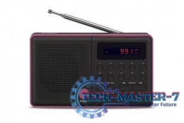 Radio Pliszka USB, FM czarne